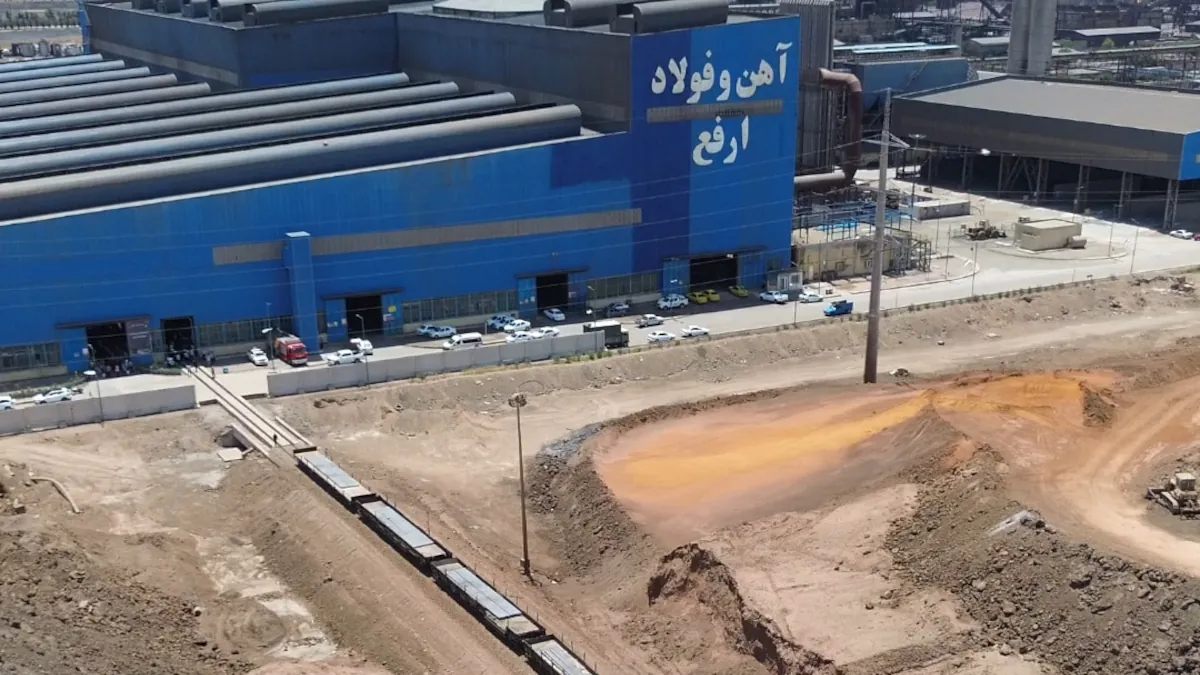 بهره‌برداری از فاز دوم پروژه اتصال کارخانجات منطقه فولادی اردکان به شبکه سراسری راه‌آهن