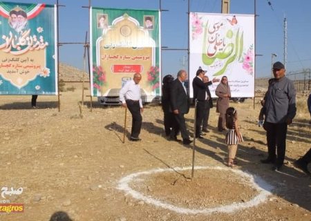 کلنگ‌زنی مجتمع پتروشیمی ستاره گچساران با حضور مسئولان ارشد کشوری