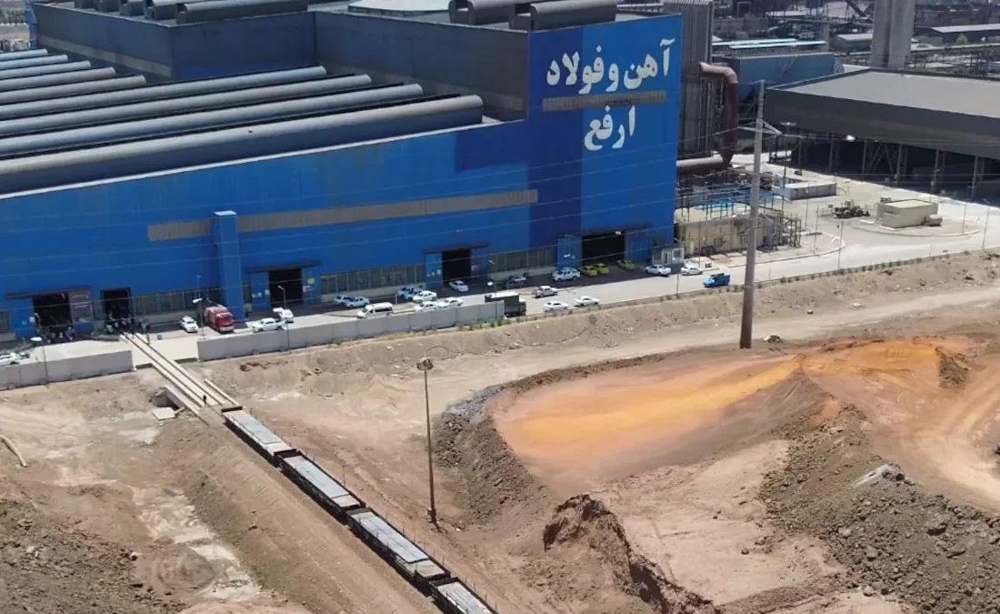 بهرهبرداری از فاز دوم پروژه اتصال کارخانجات منطقه فولادی اردکان به شبکه سراسری راهآهن