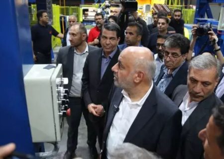 با حضور وزیر کار و مدیرعامل شستا فاز اول طرح توسعه کارخانه بارز کرمان به بهره برداری رسید