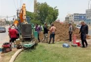 عملیات تقویت فشار آب منطقه کوی مشعلی در مراحل پایانی
