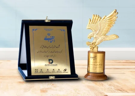 شرکت توسعه آهن و فولاد گل‌گهر، انتخاب برتر ملی در صنایع فولاد شد