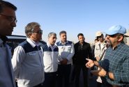 بازدید مدیرعامل فولاد سنگان از پروژه جاده خواف- تربت حیدریه