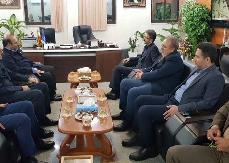 دیدار مدیرعامل شرکت فولاد خوزستان با سرپرست سازمان صمت خوزستان