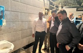 اقدام عملی شرکت آبفای اهواز در جهت تقویت فشار آب مناطق شرقی کوت عبدالله